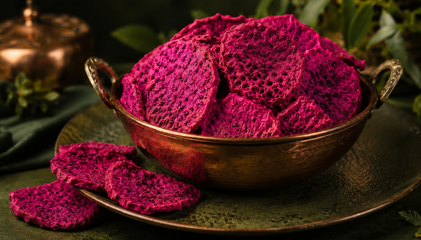 Freeze-Dried Dragon Fruit